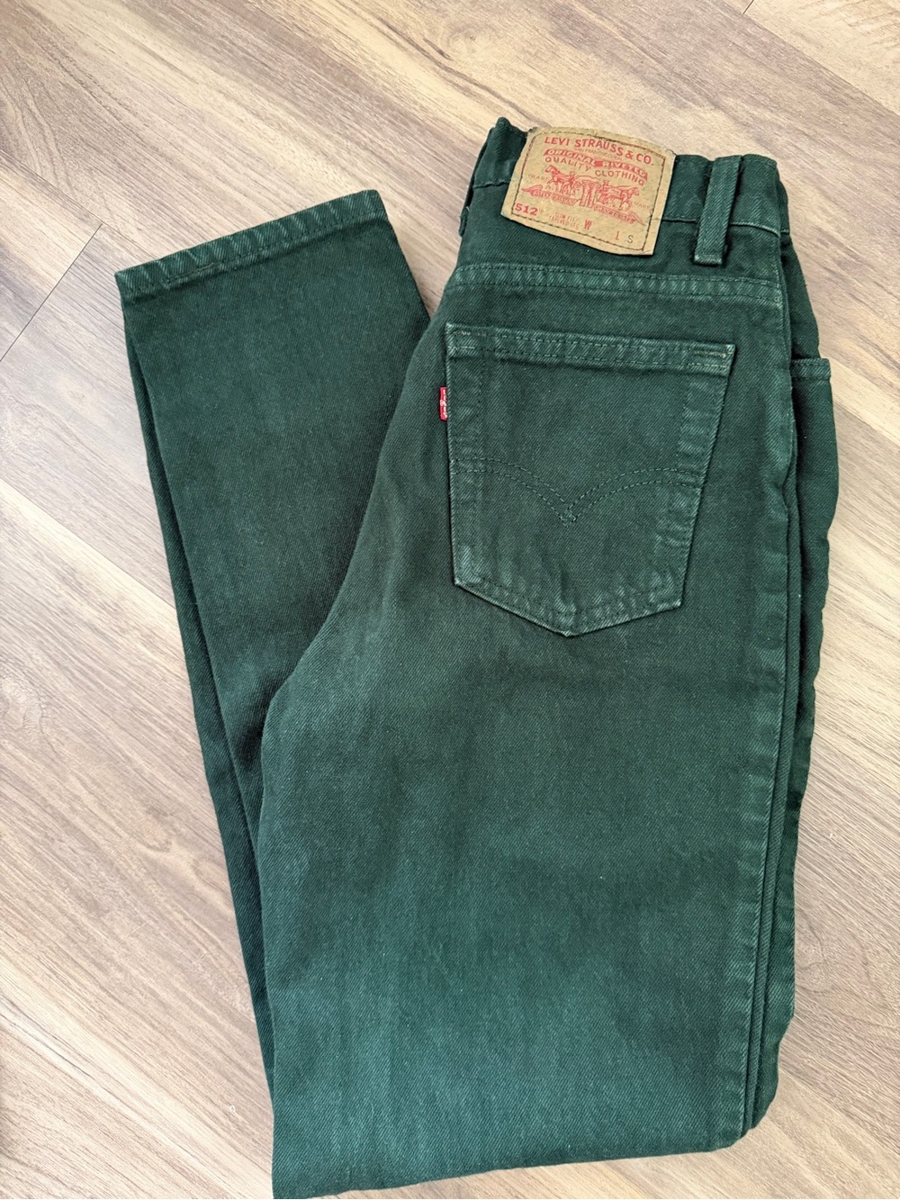 Levi's 512 Dark Green Pants